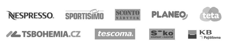 Loga vybraných klientů Foxentry