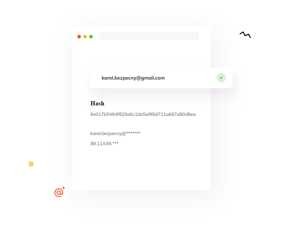 Anonymizace dat ve Foxentry